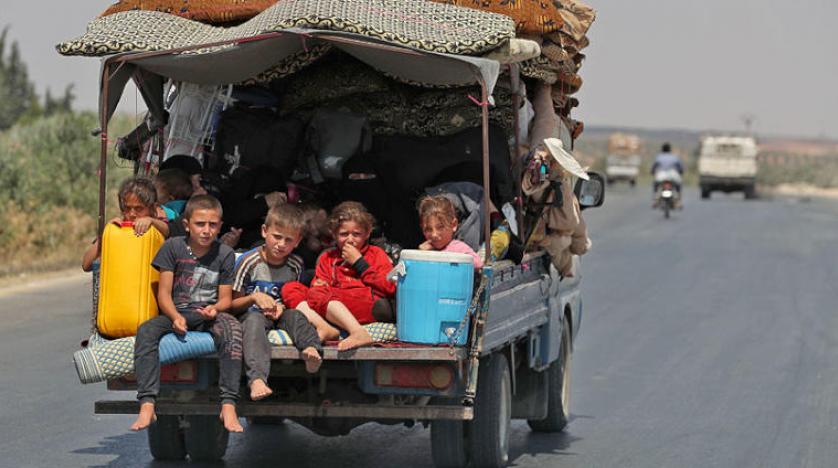 قوافل جديدة من المستوطنين من إدلب إلى عفرين