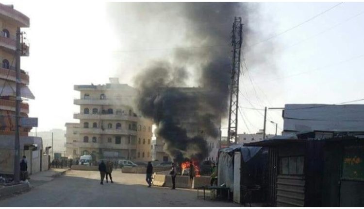 مقتل شخص في انفجار جديد ضرب مركز عفرين