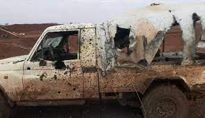 بصاروخ موجه..  مقتل وإصابة عناصر من مليشيا فرقة المعتصم في مدينة مارع