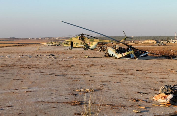 Islamic militias bomb Menagh Military Airport