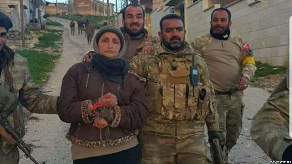 Islamic militias arrest a young Kurdish woman in Rajo .. because she looks like YPJ