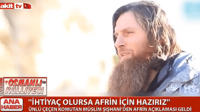 “Chechnya” militia buried gunmen killed in Libya in Afrin