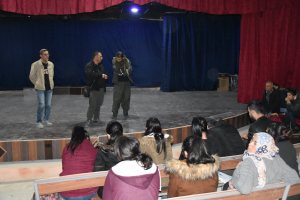 The displaced of Afrin in Al-Shahba defy oppression and create hope for a theater festival