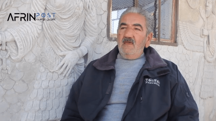 Visual artist from Afrin did not allow displacement to kill his hobby