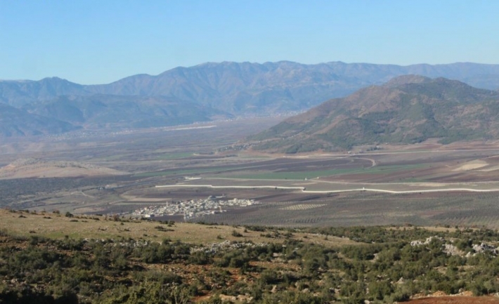 The Turkish occupation is digging up again the Zerafkeh hill