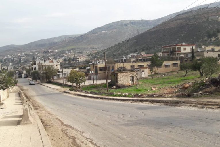 “Al Hamza” militia seizes a pomegranate orchard in the village of “Basoute”