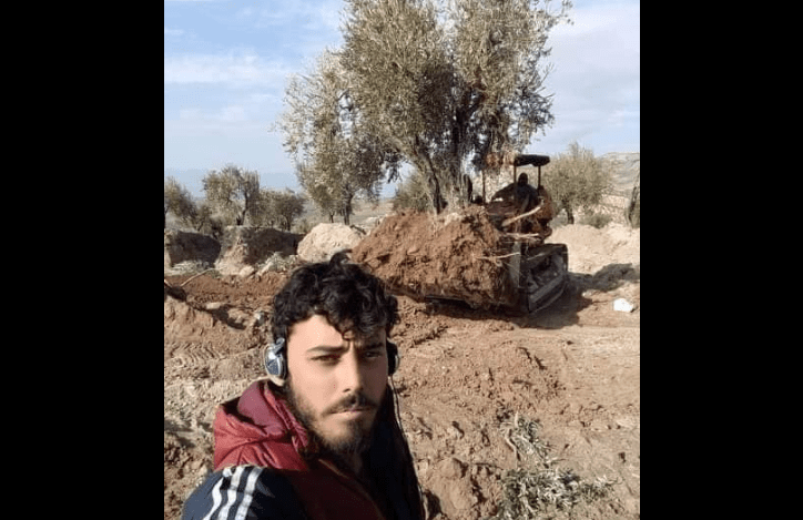 Islamic militia excavated the hill of 