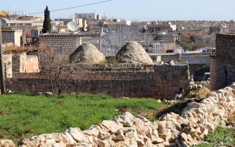 Burj Haidar: A village in Afrin, 50% of its residents were displaced by the Turkish occupation