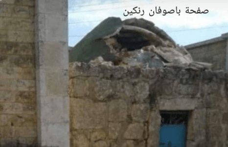 The settlers are destroying a Yazidi shrine in Basofan to mark the start of Ramadan