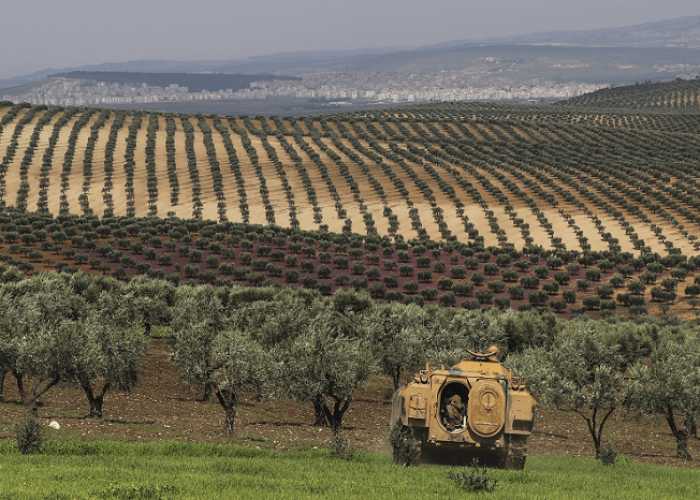 Occupation militias seek to standardize the royalties .. and are preparing to completely seize the lands of the forcibly displaced people, on the pretext of their loyalty to the SDF