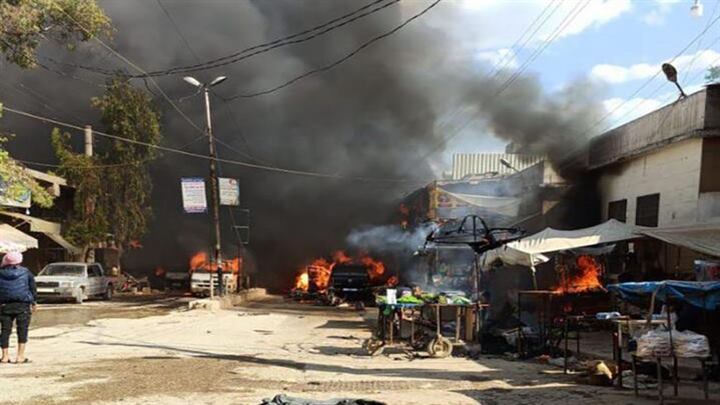 Dispute over the seizure of the bombed market between “Sultan Murad” and “Ahrar al-Sharqiya” in Afrin