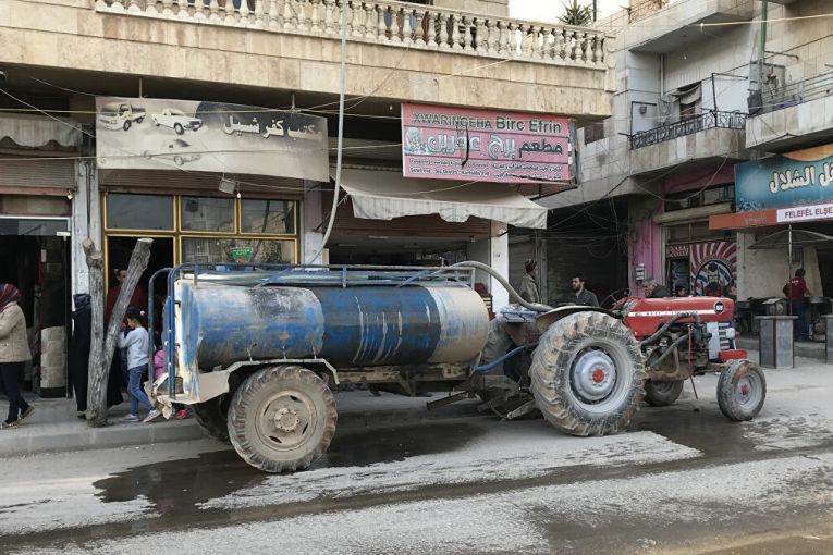 Imposing new royalties on 50 shops in the “old Afrin neighborhood”