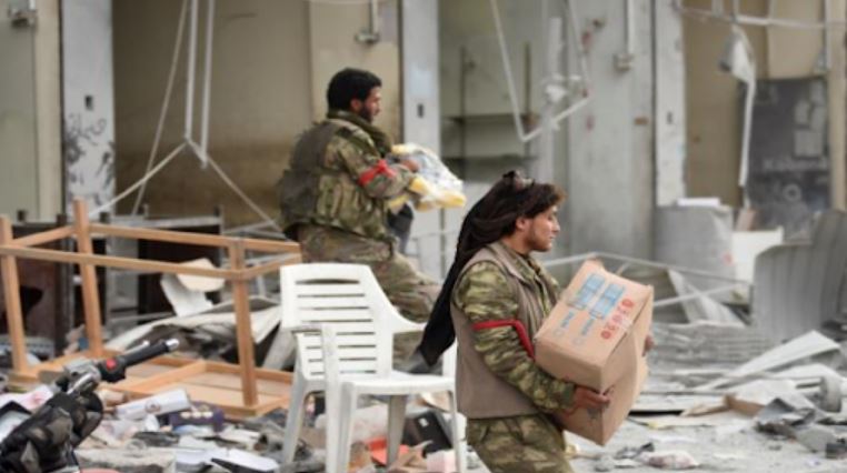 Thefts continue in Ashrafieh neighborhood in the center of Afrin