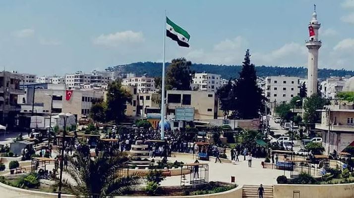 Settlers expand their trade in the property of the displaced people of Afrin through web markets