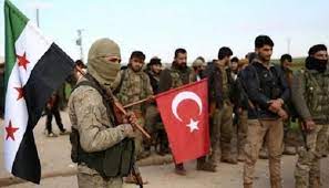 Hundreds of Syrian mercenaries arrived in Mersin, Turkey to be sent to their new destination