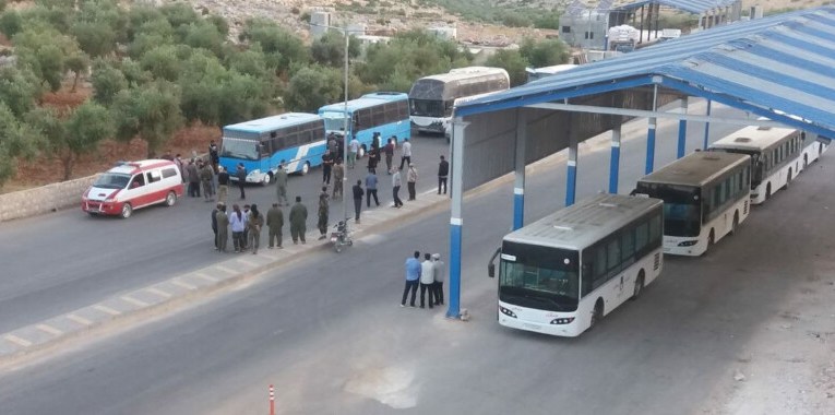 Settling IDPs from Quneitra in areas under “Ahrar al-Sham and Faylaq al-Sham” militias' control in occupied Afrin