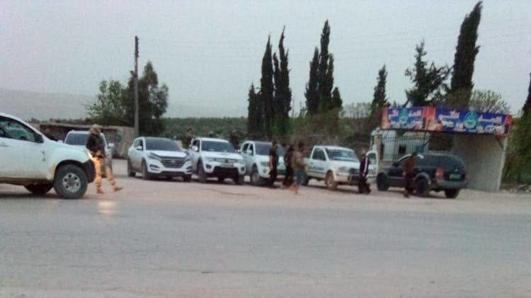 Cars entering Afrin pay pro-Turkey military police 