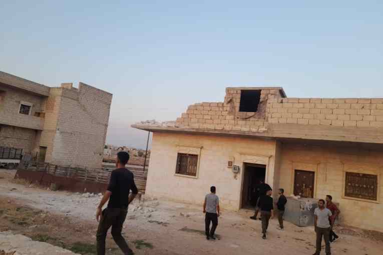 “Al-Shamiya” member will not vacate elderly woman's house in Afrin