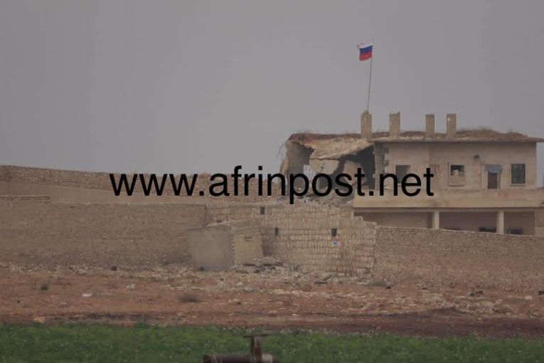 New Russian military point on contact lines with Turkish forces, in northern countryside of Aleppo