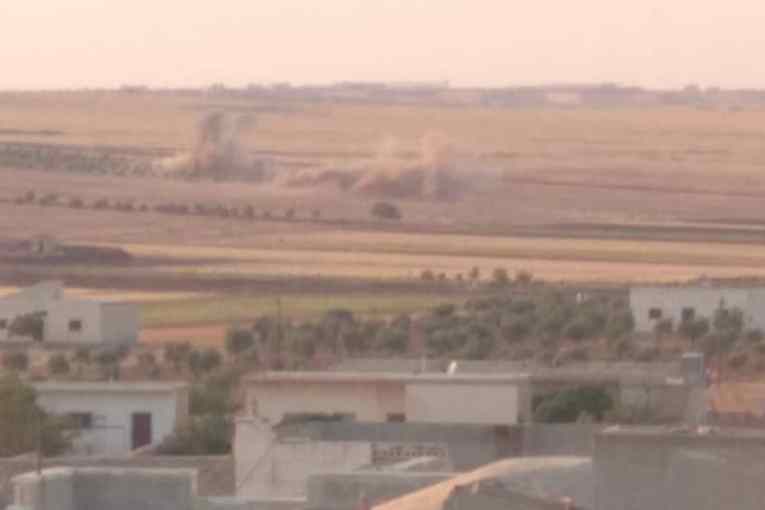 Turkish forces shell Tal Rifaat outskirts, northern countryside of Aleppo