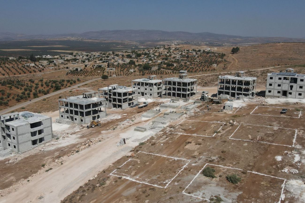 Ongoing Construction of New Settlements in Occupied Afrin