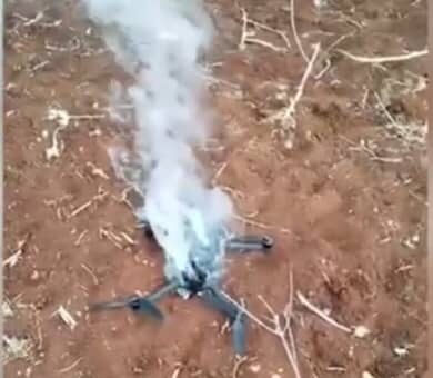 Afrin Liberation Forces Down Turkish Drone in Afrin