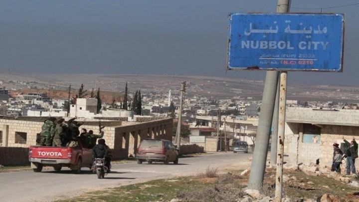ميليشيات نبل والزهراء تختطف 20 مواطناً من مهجّري عفرين وتحتجز خمس سيارات على طريق حلب - عفرين
