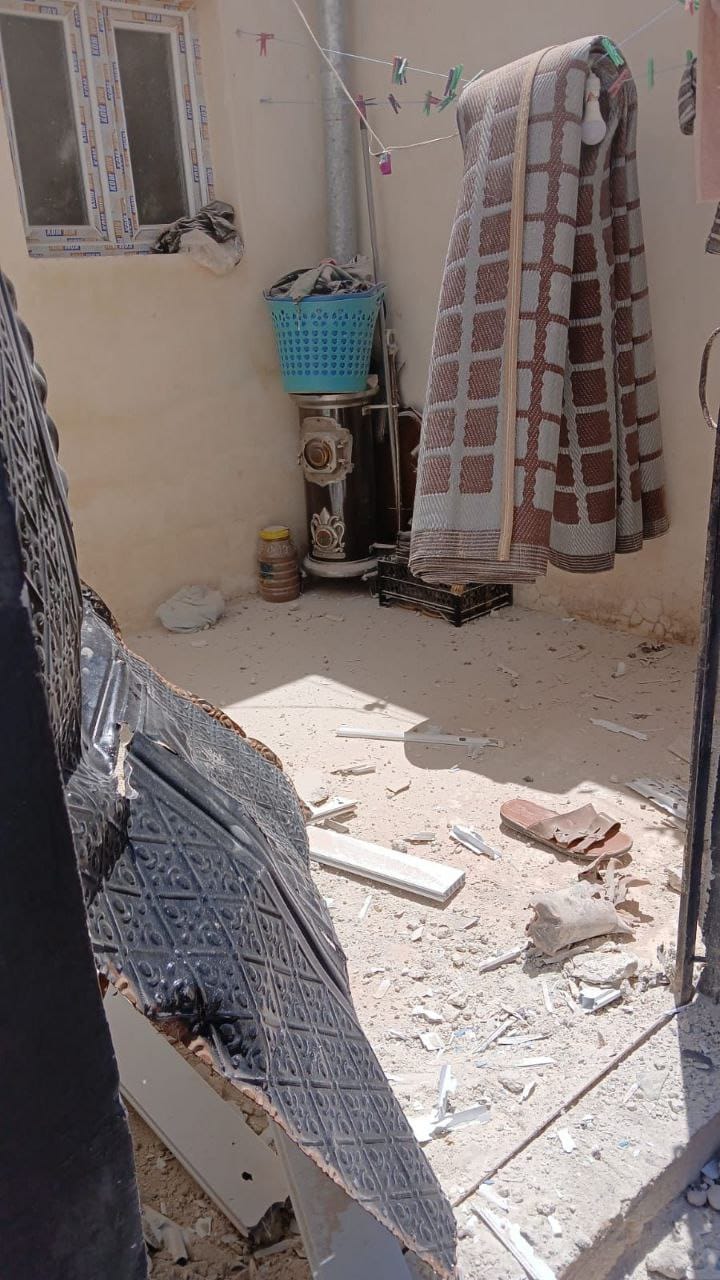 قوات الاحتلال التركي تقصف قرية بينه – شيراوا بأكثر من /30/ قذيفة مدفعية