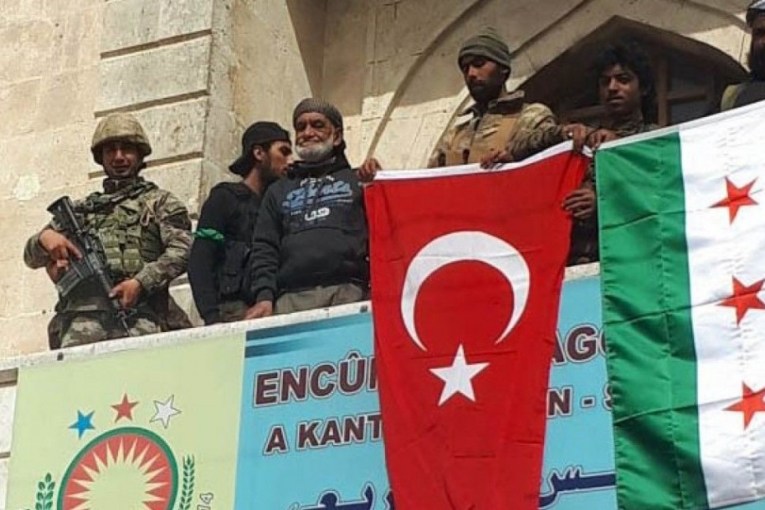 The Turkish occupation forces arrest three employees in its Afrin Local Council
