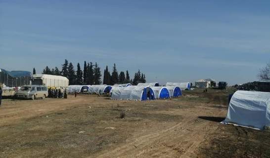 In preparation for their settlement, a new camp in Mobata was established