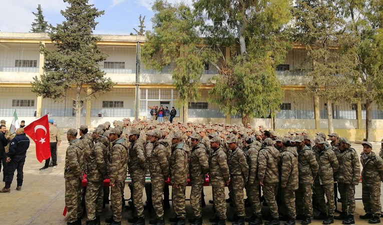 “Sultan Murad” militia takes over the house of a Kurdish widow in the old Afrin neighborhood