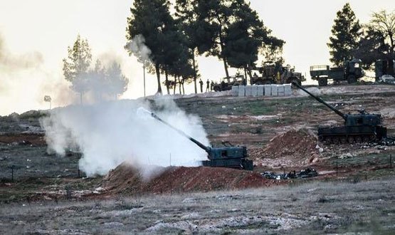 Turkish bombing on the village of Baylounieh in Shahbaa ... and “Afrin Liberation Forces” carried out operations inside occupied Afrin