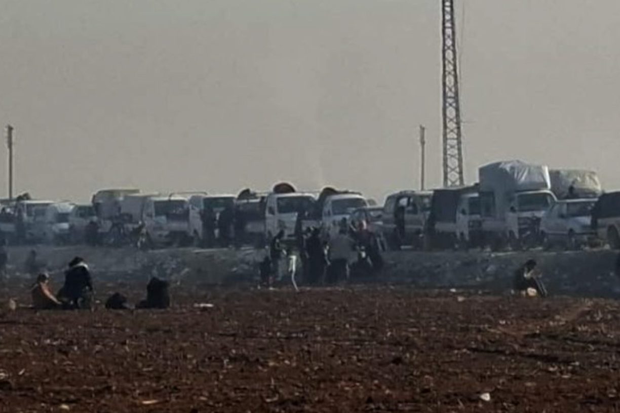 SNA Militias Block Civilian Evacuation Convoy in Northern Aleppo