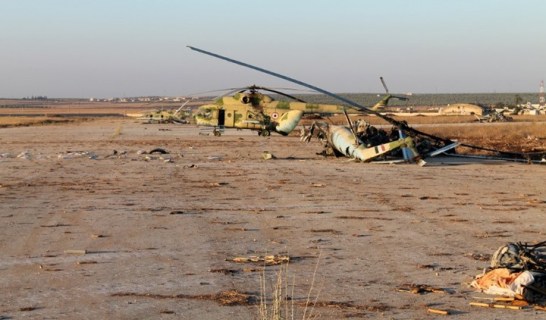 Milîsên Îslamî balafirgeha Minix a leşkerî bombebaran kir