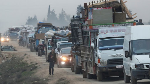 Koma yekem ji niştedagîrên li Efrînê bo Lîbya hatin şandin