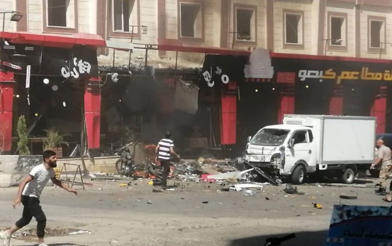 Li Efrînê 3 teqîn bi motorsikletan pêk hatin ... 5 çekdarên Îslamî hatin kuştin