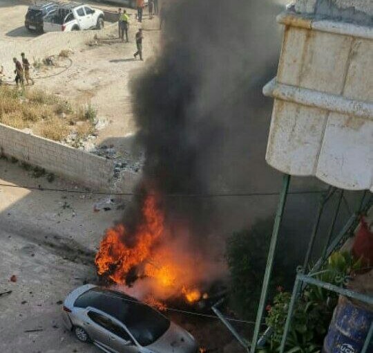 Nûçegihanê Cezîre TV a Qeterê li Efrînê teqînek pêk anî